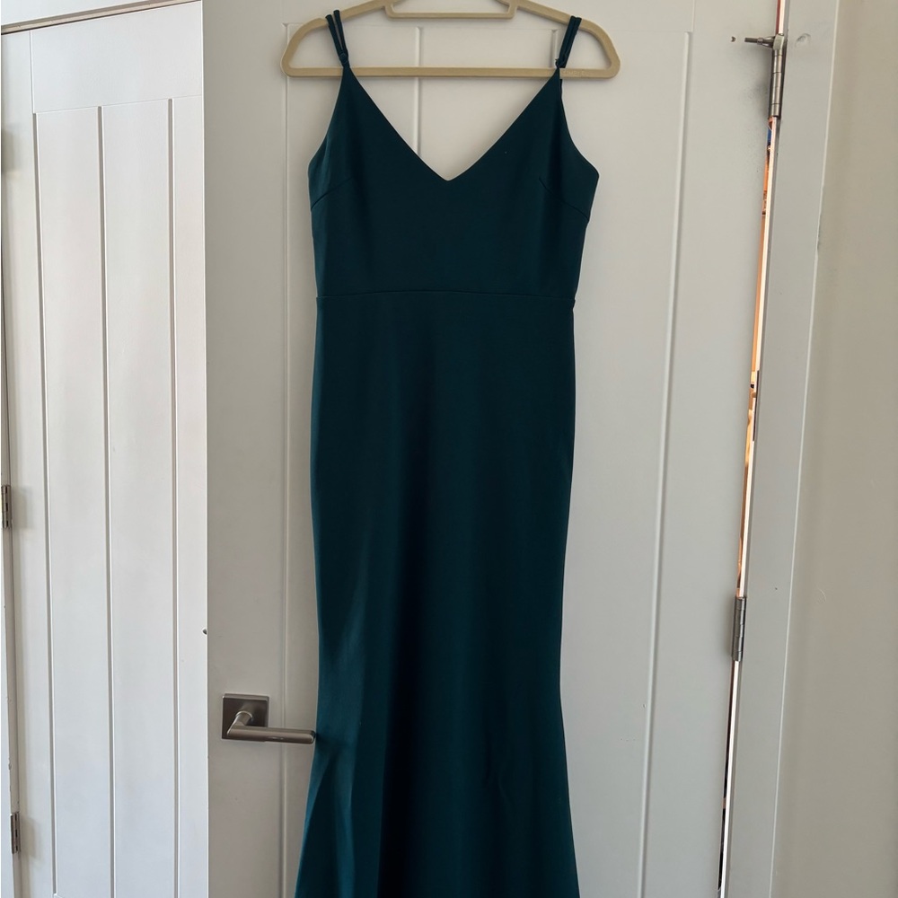 Lulu's Teal Maxi Dress